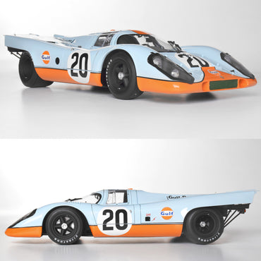 IXO Porsche 917 KH #20 Gulf Livery 1:8 Metal Model Kit