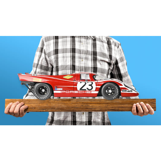 IXO Porsche 917 KH Salzburg #23 Red 1:8 Metal Model Kit