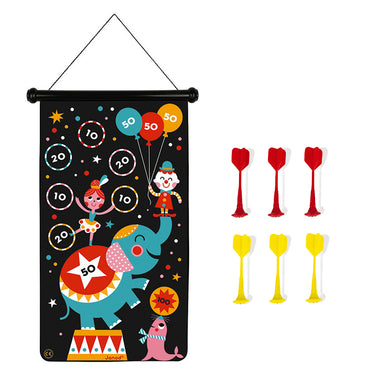 Janod Magnetic Dart Game - Circus Theme J02074