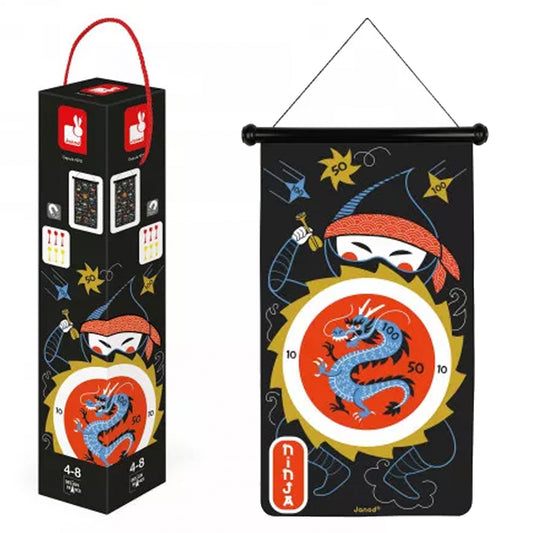 Janod Magnetic Dart Game - Ninja Theme J02089