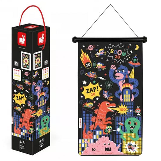 Janod Magnetic Dart Game - Super Hero Theme J02090