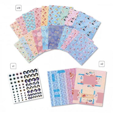 Janod Magic Ocean - 2 Boxes and 18 Origami Shapes Craft Kit J07749