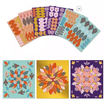 Janod 3 Nature Mandalas Craft Kit J07755