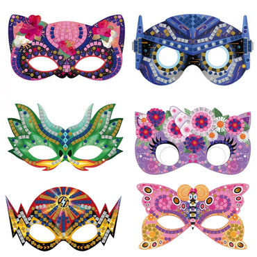 Janod Mosaics Masks Set Craft Kit J07956