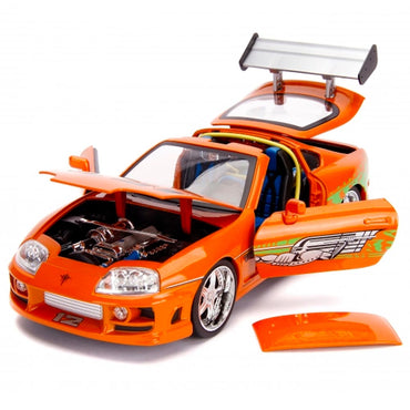 Jada Fast & Furious Brian & 1995 Toyota Supra 1:18 Diecast Model Car 31139