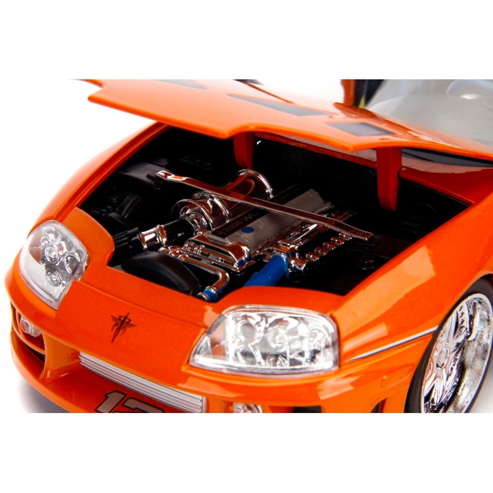 Jada Fast & Furious Brian & 1995 Toyota Supra 1:18 Diecast Model Car 31139