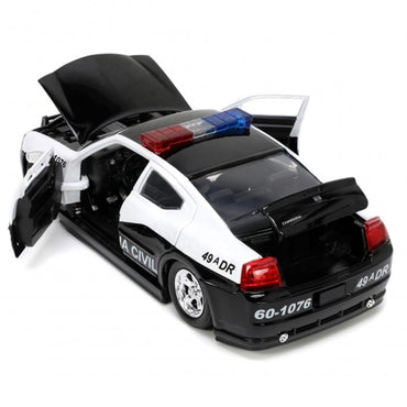 Jada 33665 Fast 5 Dodge Charger Police Car 1:24 Diecast Car