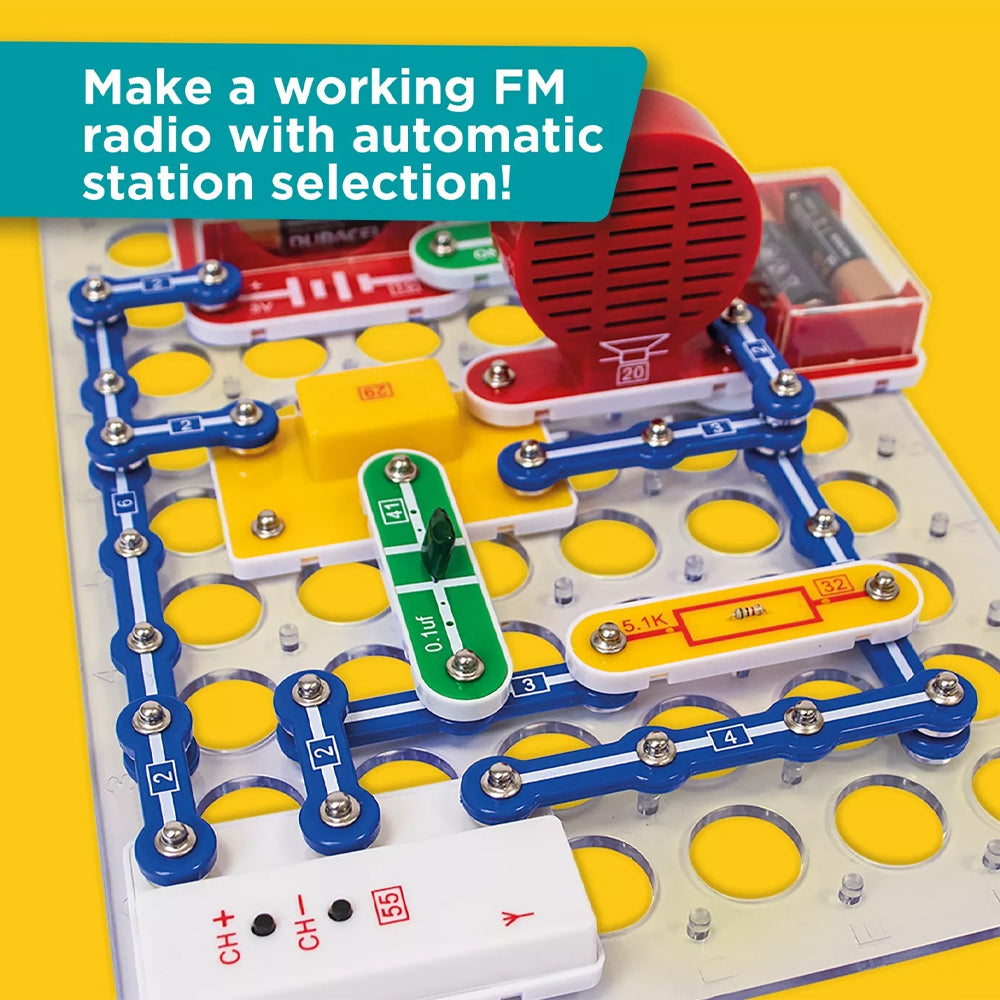 Hot Wires - The Original Plug & Play Electronics Set 100+ Experiments John Adams