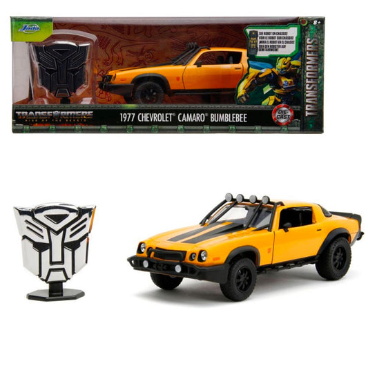 Jada 34263 Bumblebee w/Badge Transformers 7 Rise of the Beasts 1:24 Diecast Car