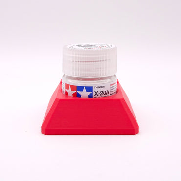 Jadlam 3D Printed 10ml Tamiya Paint Holder (Red)