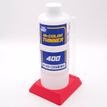 Jadlam 3D Mr Hobby Thinner Bottle Holder (Red)