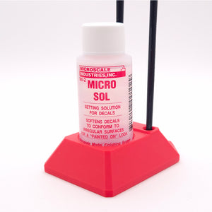 Jadlam 3D Printed Microscale Micro Sol Holder (Red)
