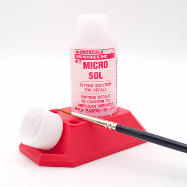 Jadlam 3D Printed Microscale Micro Sol Holder (Red)