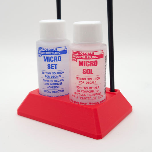 Jadlam 3D Printed Microscale Micro Set/Sol Double Holder