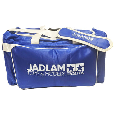 Jadlam TAMIYA RC Car Carry Bag, Pit Mat and Towel (Blue)