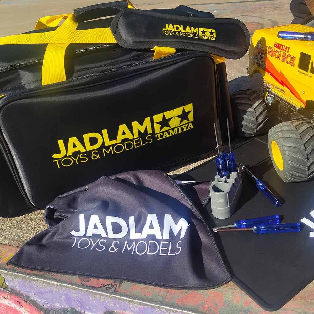 Jadlam Microfibre Towel 35x70cm Black - Ideal for RC