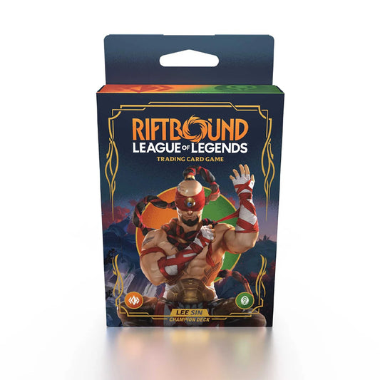 Riftbound: League of Legends TCG - Set 1 - Origins Champion Deck - Lee Sin