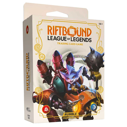 Riftbound: League of Legends TCG - Spiritforged Champion Deck - Rumble