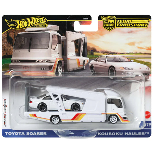 Hot Wheels Car Culture: Team Transport - Toyota Soarer Kousoku Hauler #79 JBM32