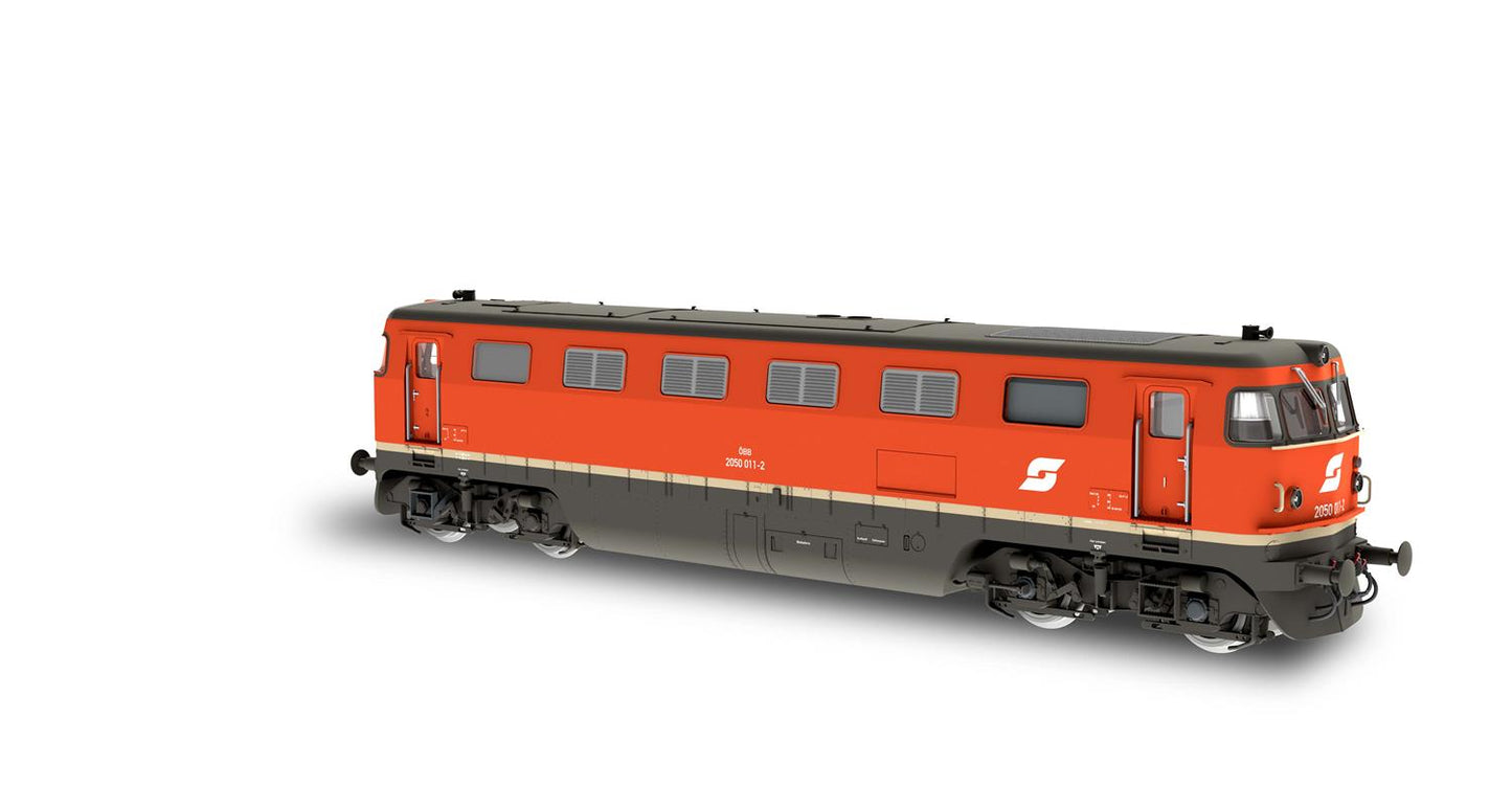 Jagerndorfer OBB Rh2050.011 Diesel Locomotive IV (DCC-Sound) JC20512 HO Gauge