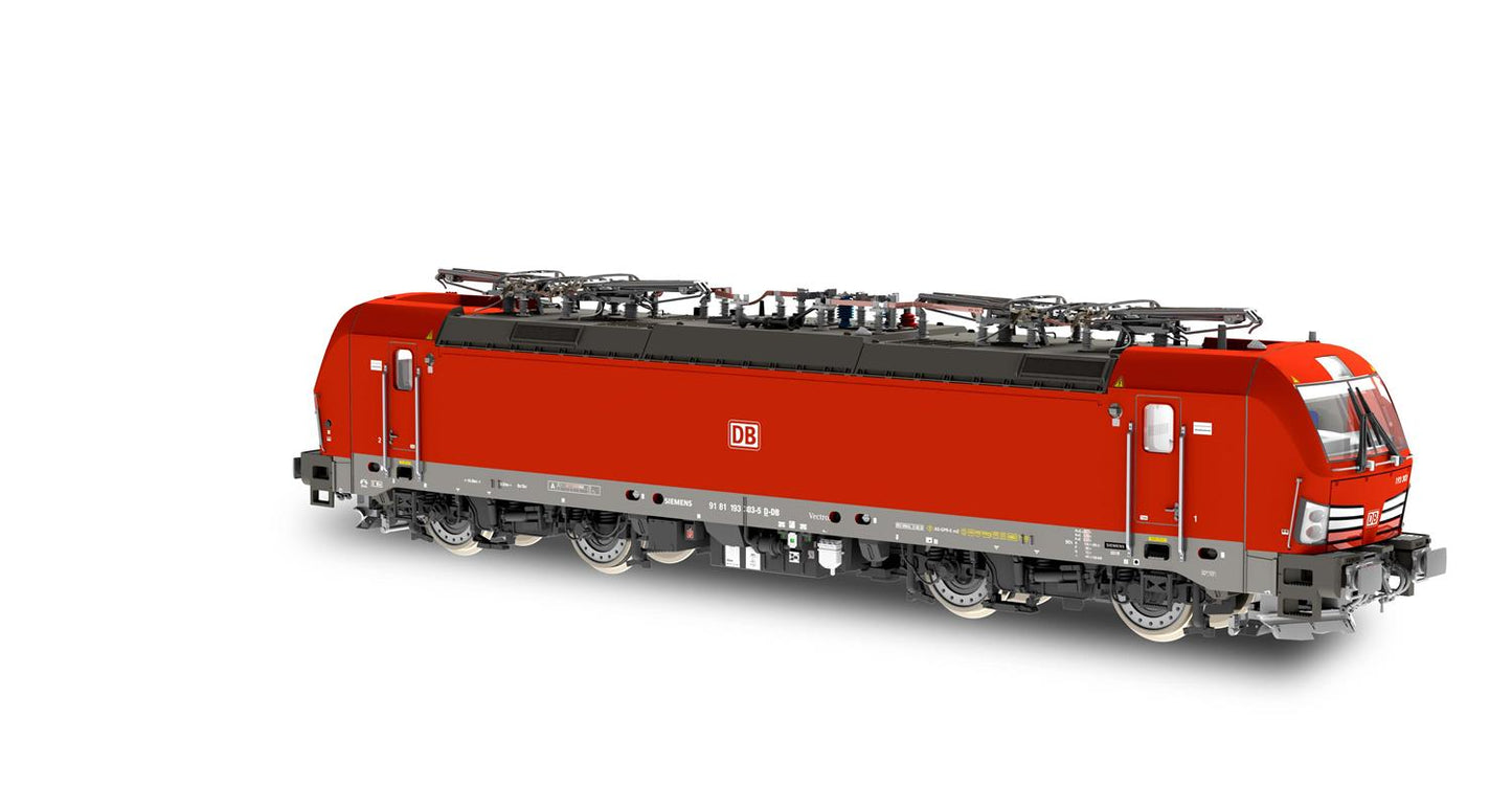 Jagerndorfer DB Cargo BR193 Vectron Electric Locomotive VI JC27050 HO Gauge