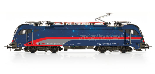 Jagerndorfer OBB Nightjet Rh1216.012 Electric Locomotive VI JC29350 HO Gauge