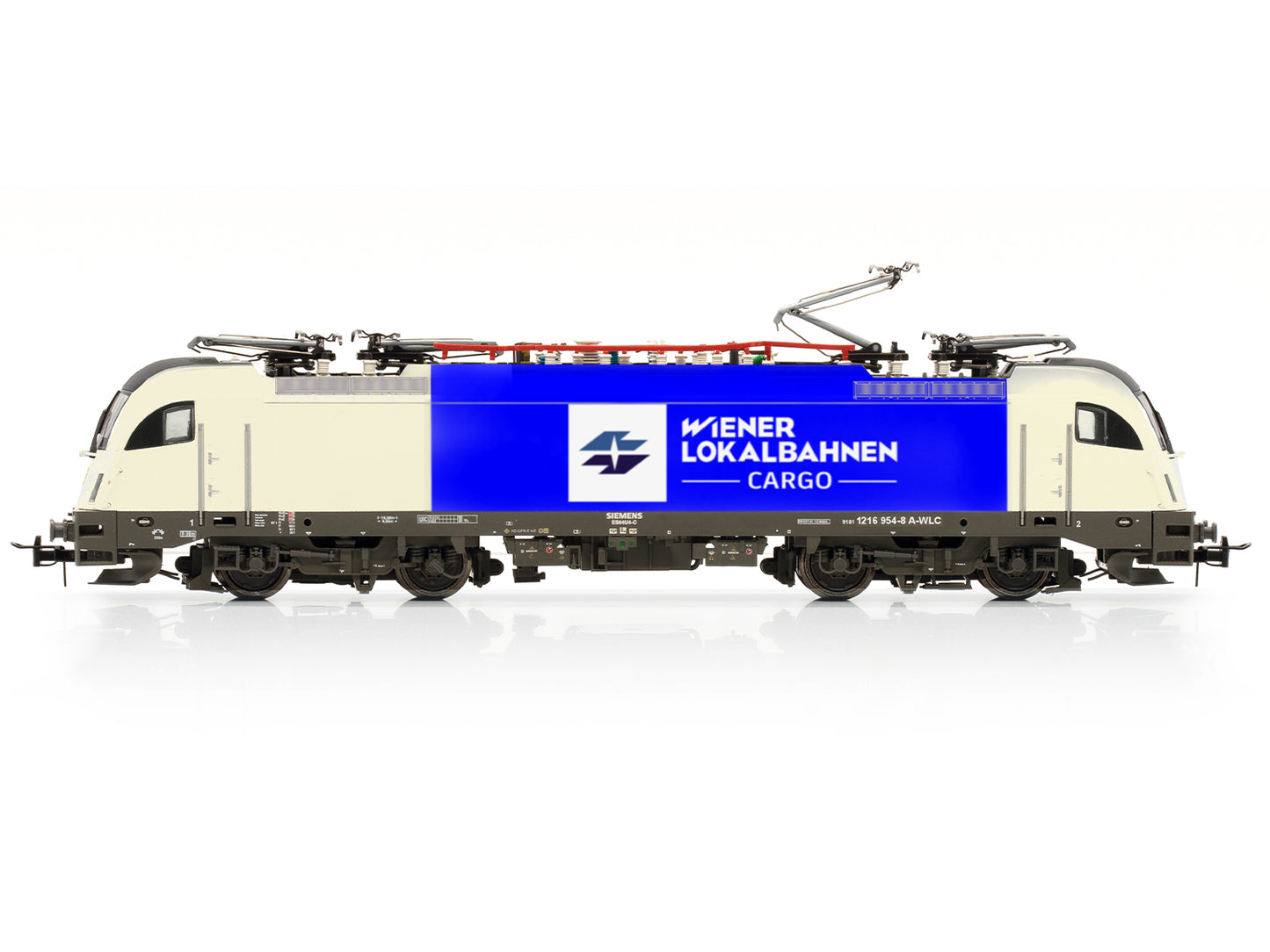 Jagerndorfer WLB Cargo Rh1216 Electric Locomotive VI JC29650 HO Gauge