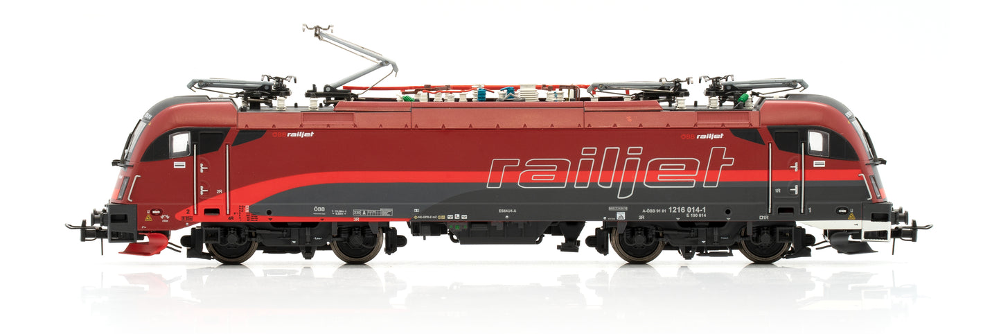 Jagerndorfer OBB Railjet Rh1216 Electric Locomotive VI JC29700 HO Gauge