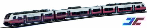 Jagerndorfer OBB Cityjet Rh4746.090 3 Car EMU VI (DCC-Sound) JC47602 HO Gauge