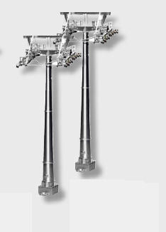 Jagerndorfer Cable Car System Pylons 160mm (2) JC50500 HO Gauge