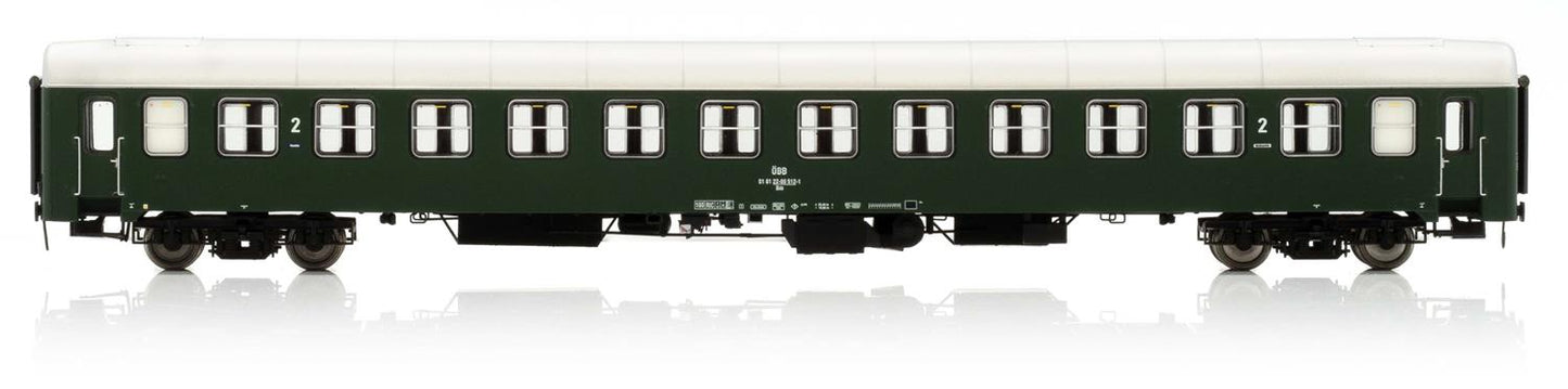 Jagerndorfer OBB UIC-X 2nd Class Coach III JC91000 HO Gauge