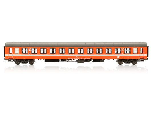 Jagerndorfer OBB UIC-X 2nd Class Coach IV JC91030 HO Gauge