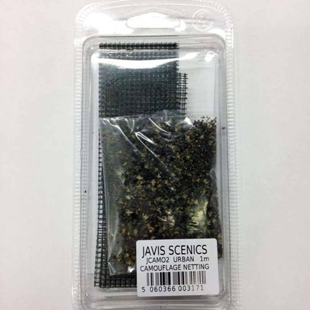 Javis Urban Camouflage Net w/Leaves JCAMO2
