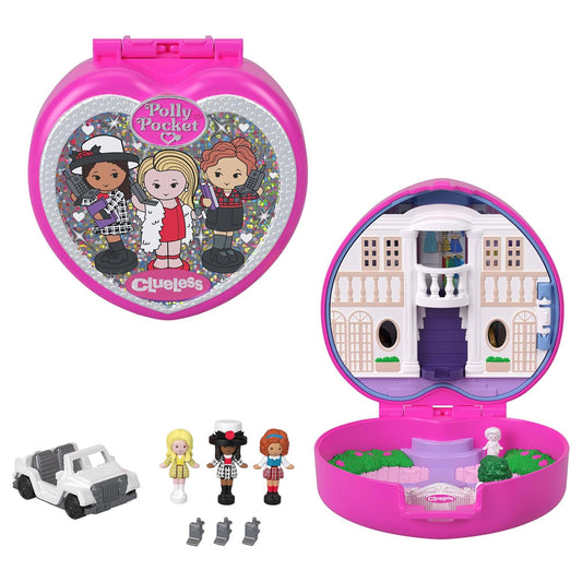Polly Pocket x Clueless Compact Micro Doll Playset Age 4+ Mattel JCC21