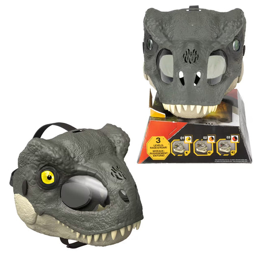 Jurassic World Rebirth: T-Rex Rage N Roar Mask Interactive Toy Mattel JCH04