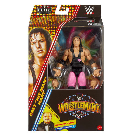 WWE Elite Collection: WrestleMania - Bret Hart Figure Mattel JCJ53