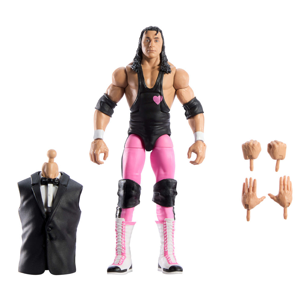 WWE Elite Collection: WrestleMania - Bret Hart Figure Mattel JCJ53