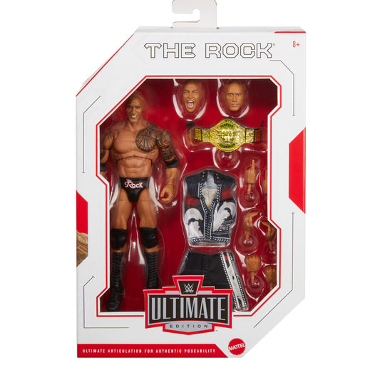 WWE Ultimate Edition: The Rock Figure - Wave 25 Mattel JCJ69