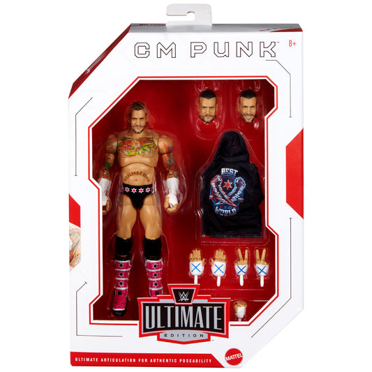 WWE Ultimate Edition: CM Punk Figure - Wave 27 Mattel JCJ75