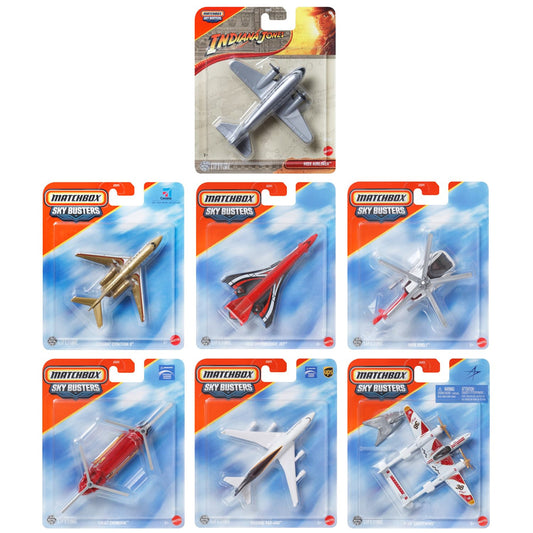 Matchbox Sky Busters Diecast Aircraft, Planes, Helicopters etc Assortment JDJ05