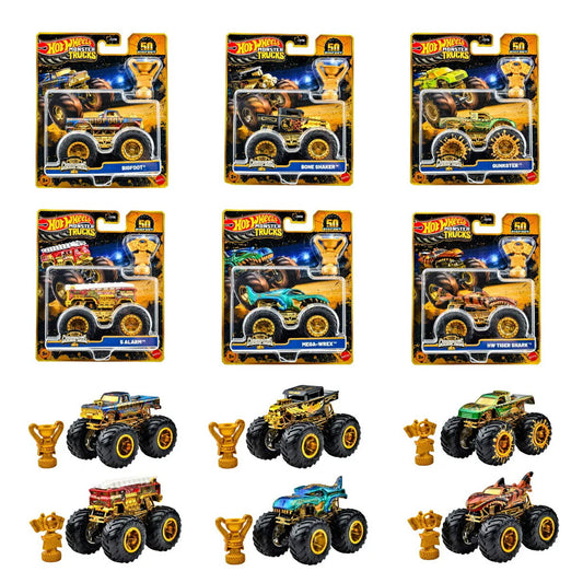 Hot Wheels Monster Trucks: Trophy Champs 1:64 Diecast Assortment