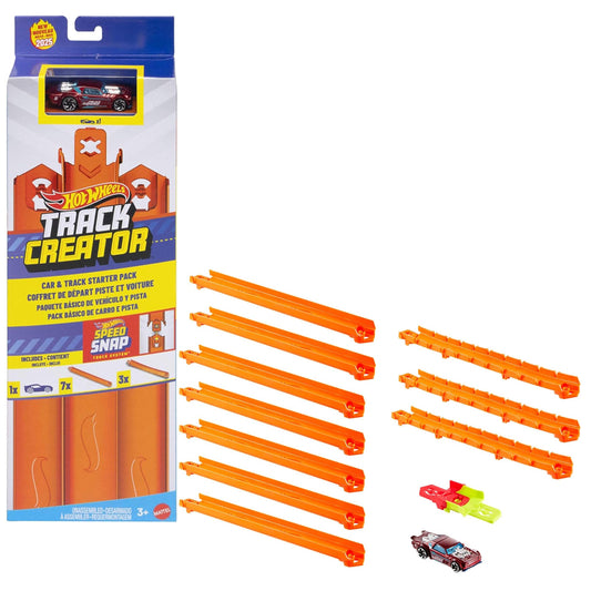 Hot Wheels Track Creator - Track & Car Starter Pack JDW43