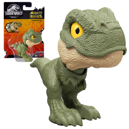 Jurassic World: Mighty Little Biters - T.Rex - Dinosaur Toy Mattel JFC87