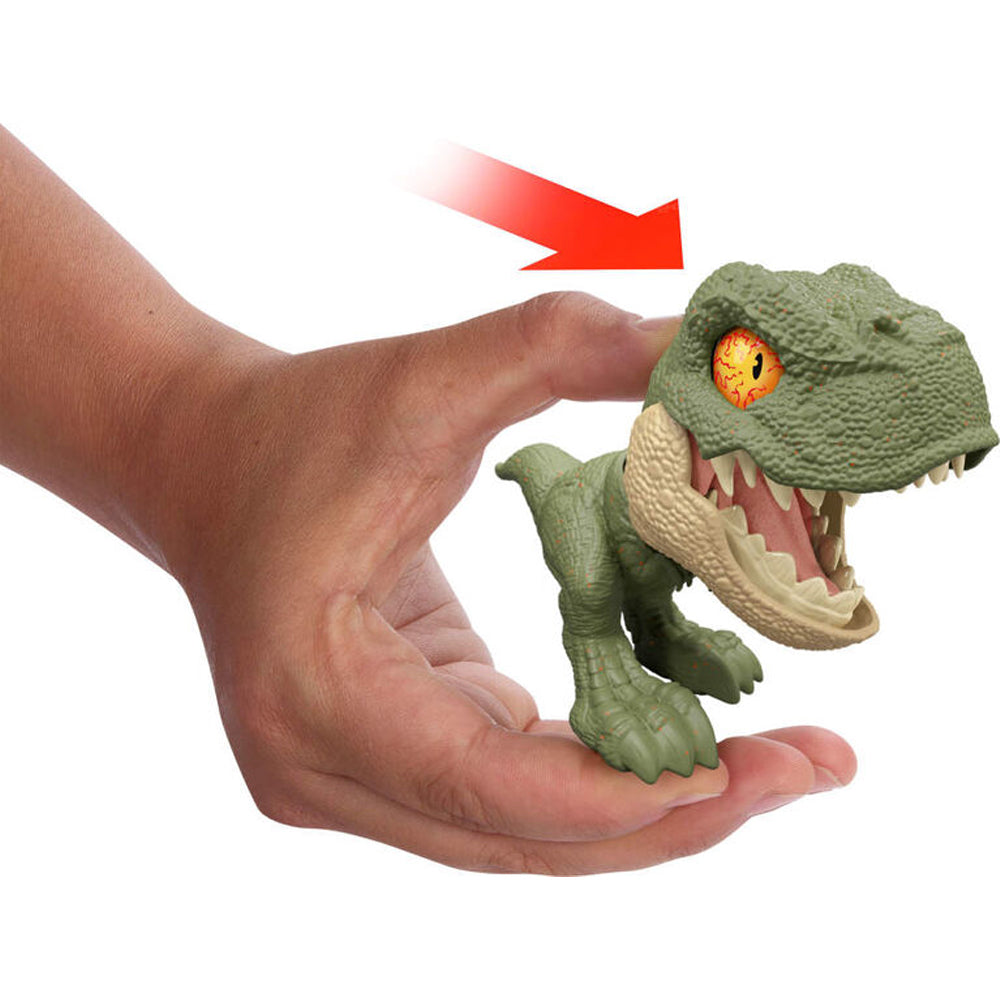 Jurassic World: Mighty Little Biters - T.Rex - Dinosaur Toy Mattel JFC87