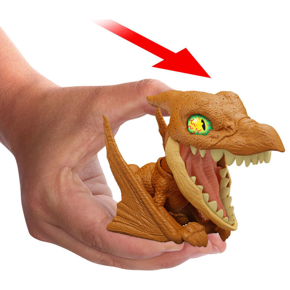 Jurassic World: Mighty Little Biters - Pteranodon Dinosaur Toy Mattel JFC91