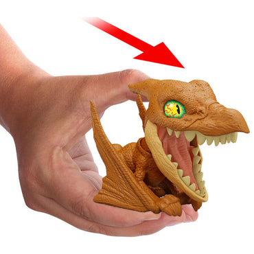 Jurassic World: Mighty Little Biters - Pteranodon Dinosaur Toy Mattel JFC91