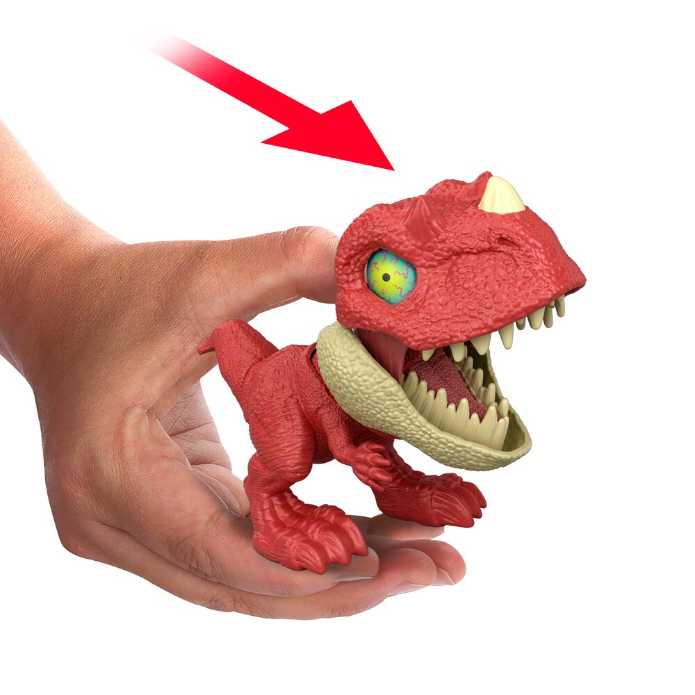 Jurassic World: Mighty Little Biters - Ceratosaurus Dinosaur Toy Mattel JKT48