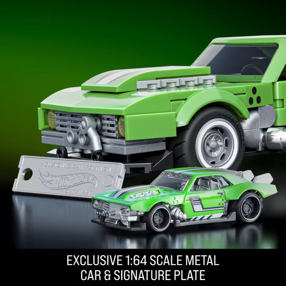 Mattel Brick Shop Hot Wheels Speed Custom '68 Camaro 289pcs JFT16