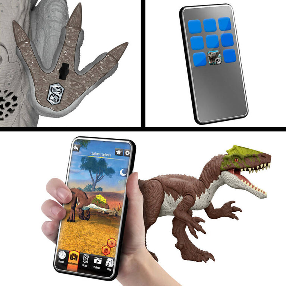 Jurassic World Rebirth: Frenzy Pack - Edmontonia - Dinosaur Toy Mattel JCL52