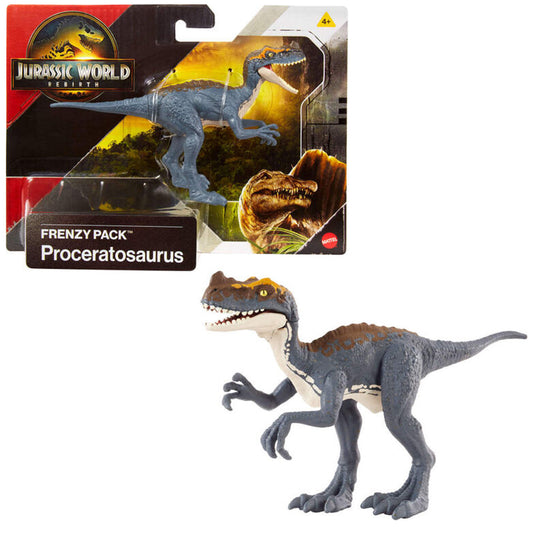 Jurassic World Rebirth: Frenzy Pack - Proceratosaurus Dinosaur Toy Mattel JCL52
